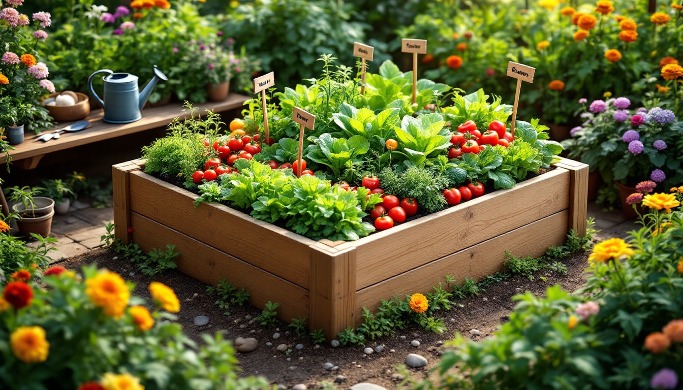 découvrez comment aménager un potager en carré avec jardiland. suivez nos conseils pratiques pour cultiver vos légumes préférés en optimisant l'espace et en créant un jardin fonctionnel et esthétique. transformez votre jardin en un véritable lieu de production avec des techniques simples et adaptées à tous les niveaux.