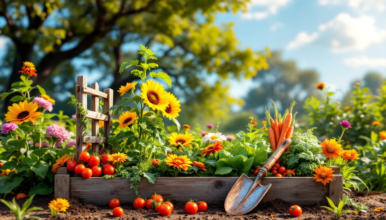 découvrez dans notre guide promesse de fleurs comment associer efficacement plantes et légumes dans votre potager. apprenez les meilleures techniques pour optimiser votre jardin, favoriser la biodiversité et garantir une récolte abondante grâce à des associations judicieuses. transformez votre potager en un écosystème florissant et productif !